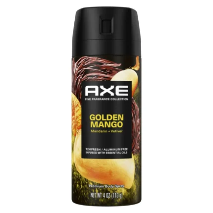 AXE Body Spray Golden Mango 4 oz
