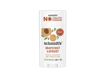 schmidt's deodorant grapefruit & apricot 2.65oz