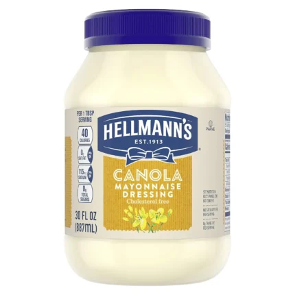 Hellmann's Canola Cholesterol-Free Mayo 30 oz