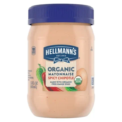 Hellmann's Organic Spicy Chipotle Mayonnaise 15 oz