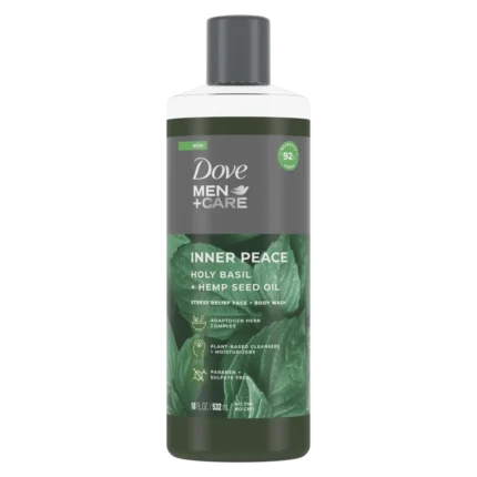 Dove Men Care Holy Basil Body Wash 18 oz (NPD)