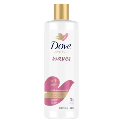 Dove Love Hydrated Waves Shampoo 13.5oz