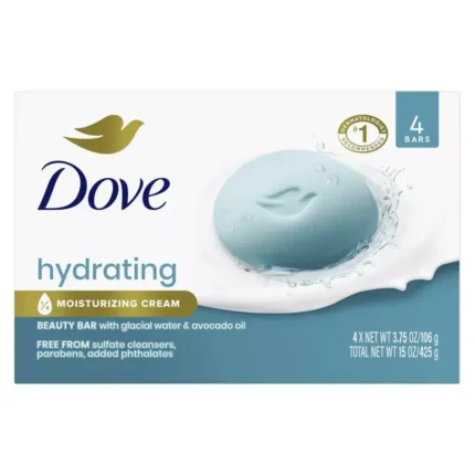 Dove Hydrating Beauty Bar 15 oz (4 Bar)