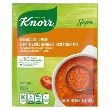 Knorr Tomato-Based Alphabet Pasta Soup Mix 3.5 oz