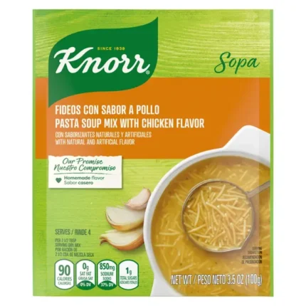 Knorr Chicken Flavor Fideo Pasta Soup Mix 3.5 oz