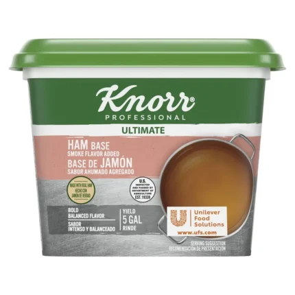 Knorr Professional Ultimate Ham Stock Base Natural Smoke Flavor 1 lb​