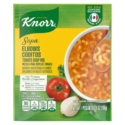 Knorr Sopa Elbow Pasta Tomato Soup Mix 3.5 oz