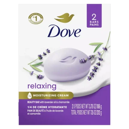 Dove Bar Relaxing Lavender (2 Bar) 7.5oz
