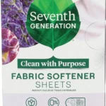 seventh generation fabric softener sheets lavender 80 count pack