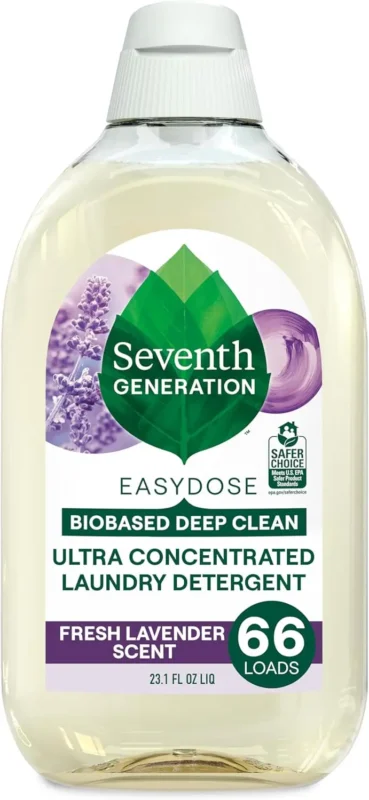 seventh generation laundry detergent fresh lavender 23.1 oz