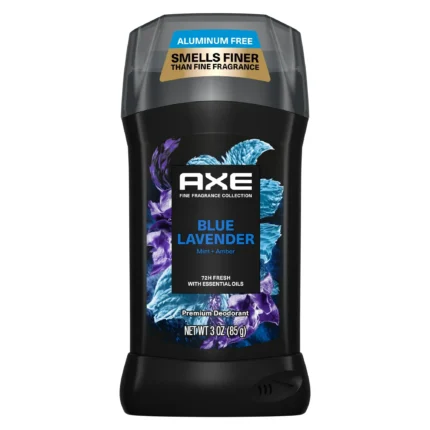​AXE Fine Fragrance Collection Deodorant Stick Blue Lavender with Mint & Amber 3 oz