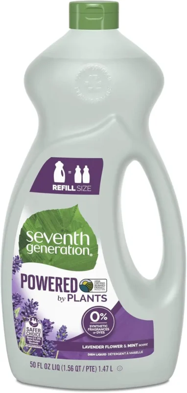 seventh generation liquid hand wash fresh lemon & lemon & tea tree 12 oz