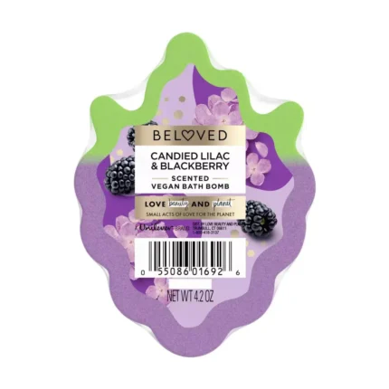 Love Beauty and Planet Beloved Bath Bomb Candied Lilac & Blackberry 4.2 oz