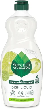 seventh generation hand dish wash fresh lime & ginger 19 oz