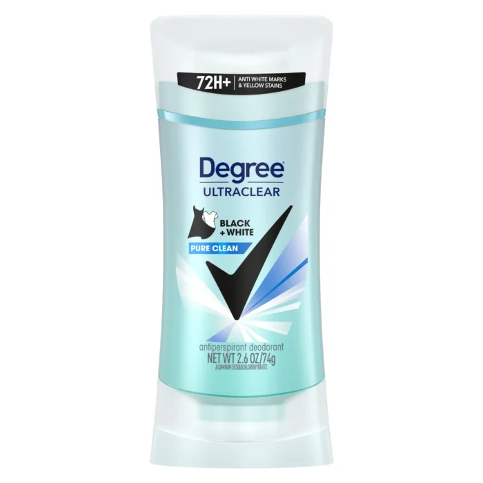 degree women ultra clear pure clean antiperspirant 2.6 oz