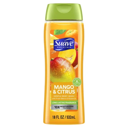 Suave Essentials Mango & Citrus Body Wash 18 oz