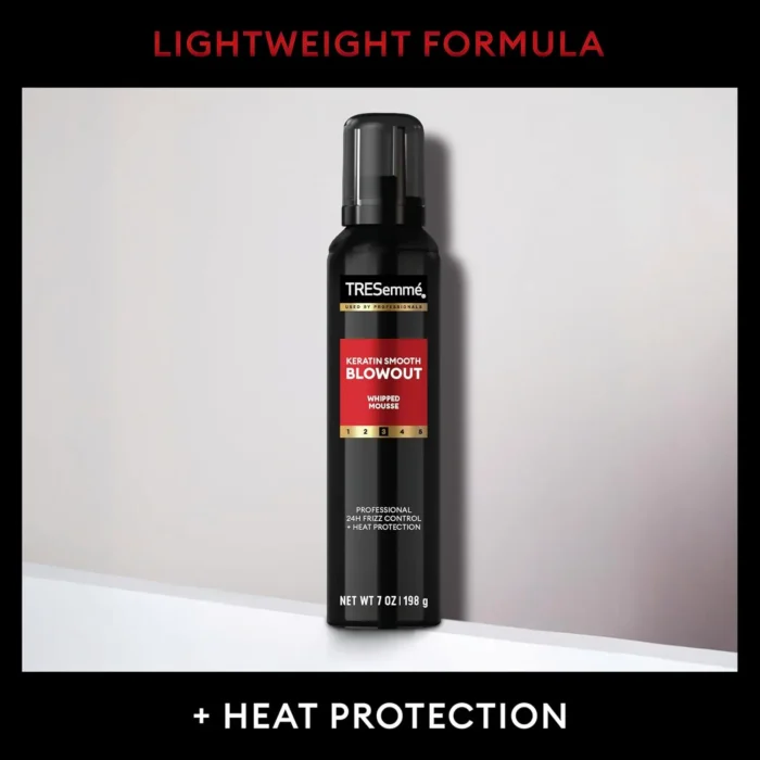tresemme mousse keratin smooth hydrating 7 oz