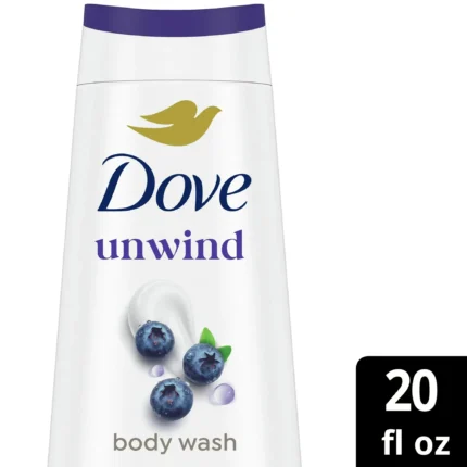 Dove Body Wash Blueberry Unwinding 20 oz (NPD)