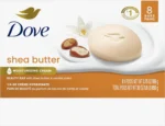 dove nourish care shea butter beauty bar 30 oz 8 pack