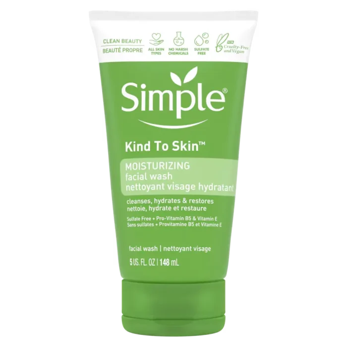 simple moisturizing facial wash 5 oz