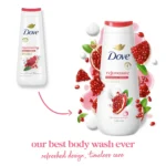 dove body wash pomegranate & hibiscus 20 oz