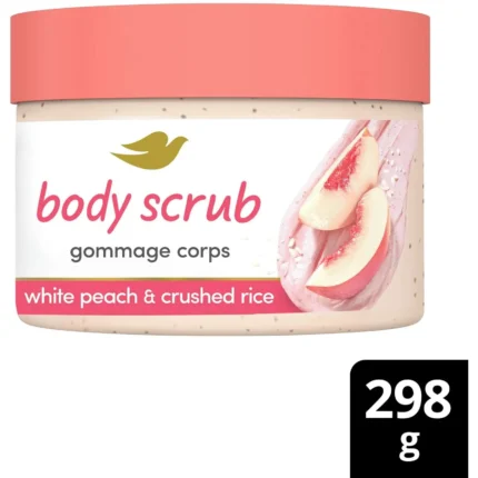 Dove Body Scrub Peach 10.5 oz