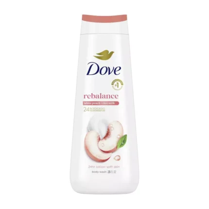 Dove Body Wash Peach Rebalancing 20 oz (NPD)