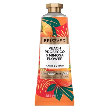 Love Beauty Planet Beloved Hand Lotion Peach Prosecco 1 Oz