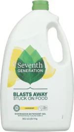 seventh generation dishwasher detergent gel lemon 70 oz