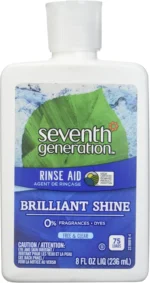seventh generation dishwasher rinse aid free & clear 8 oz