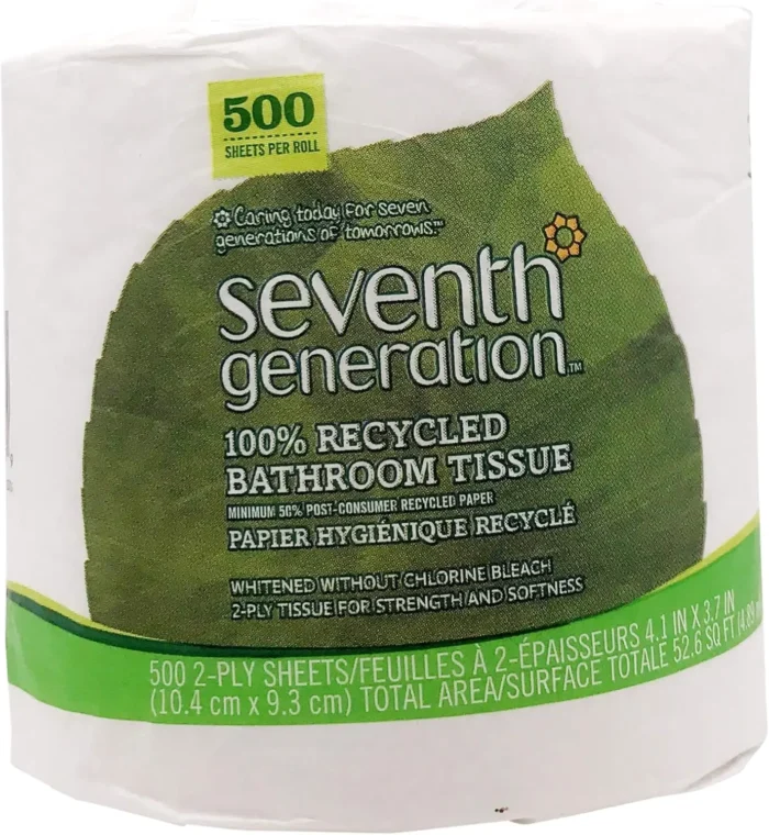 Seventh Generation Bathroom Tissue 2-Ply 500 Sheets - Image 2