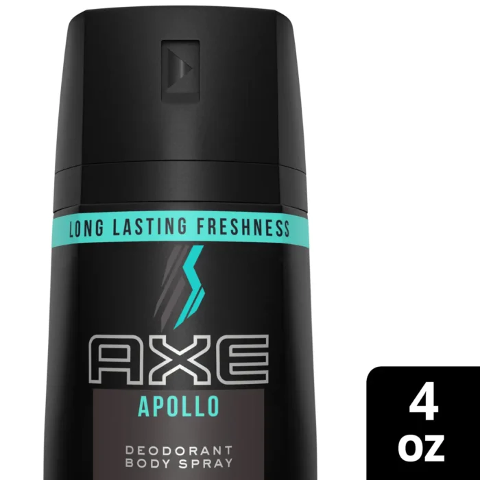 axe body spray apollo 4 oz