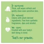 seventh generation baby wipes free & clear 64 count