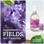 seventh generation liquid hand wash lavender flower & mint 12 oz
