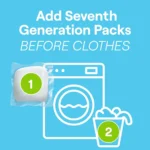 seventh generation laundry detergent packs free & clear 45 count