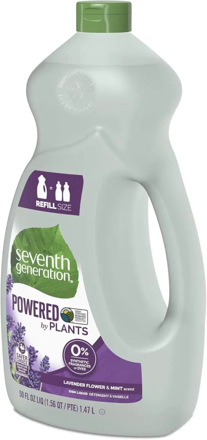 seventh generation liquid hand wash fresh lemon & lemon & tea tree 12 oz