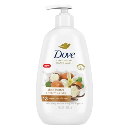 Dove Shea Butter & Warm Vanilla Hand Wash 12 oz