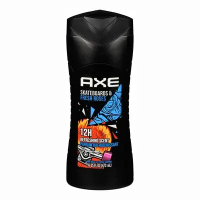 AXE Skateboards & Fresh Roses Body Wash 16 oz