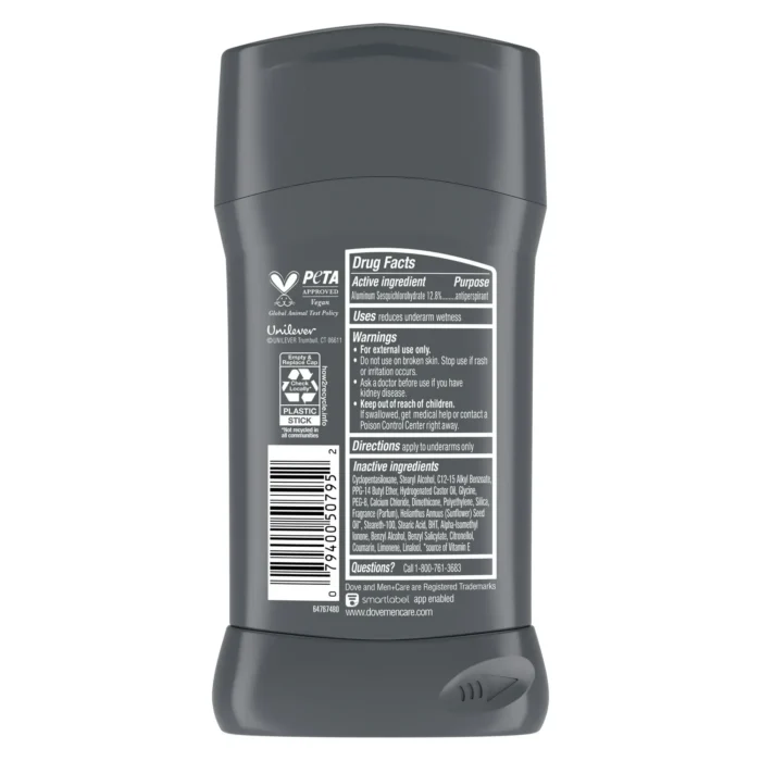 Dove Men Care Midnight Classico Stick 2.7oz - Image 4