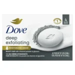 ​Dove Bar Deep Exfoliating 15 oz 4-Pack - Image 3