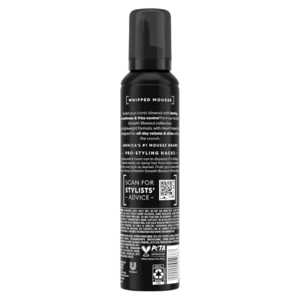 tresemme mousse keratin smooth hydrating 7 oz