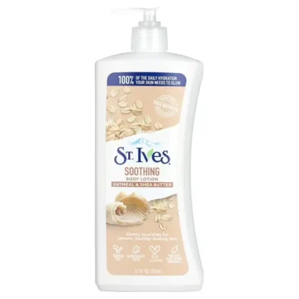 St. Ives Soothing Oat & Shea Butter Body Lotion 21 oz