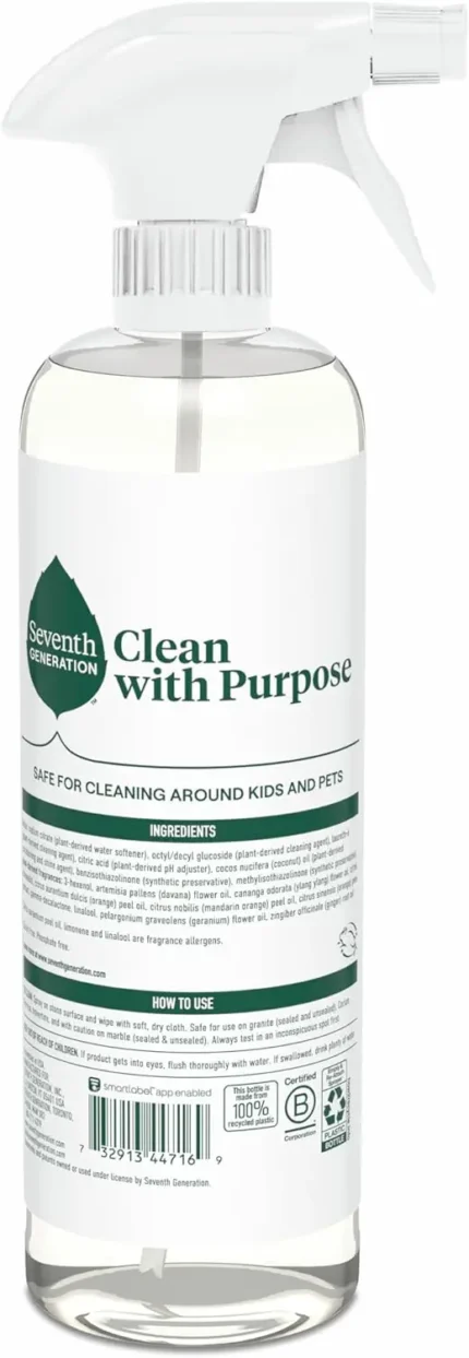 seventh generation granite & stone cleaner mandarin orchard 23 oz