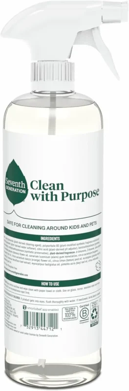 seventh generation glass cleaner sparkling sea 23 oz
