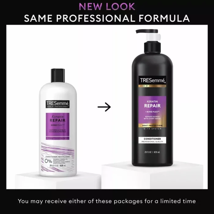 tresmme conditioner keratin bondplex repair 28 oz