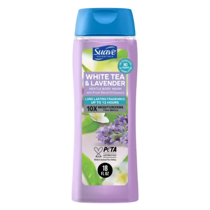 ​Suave Essentials White Tea & Lavender Body Wash 18 oz
