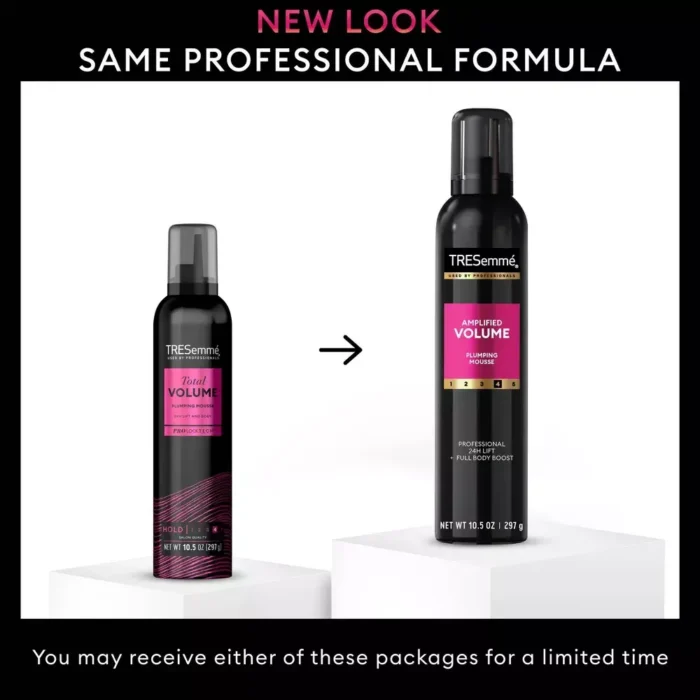 tresemme mousse amplified volume 10.5 oz