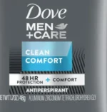dove men care clean comfort antiperspirant 1.7 oz
