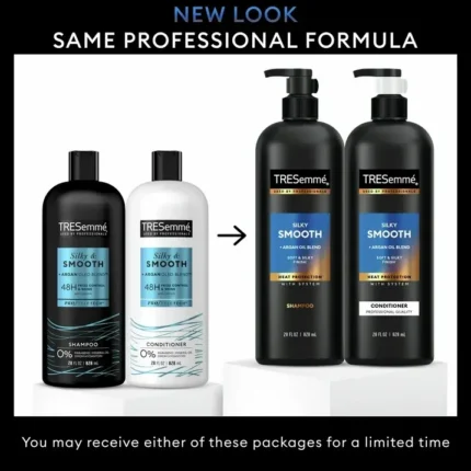 tresemme shampoo conditioner smooth silky 2 pack 28 oz