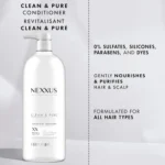 ​Nexxus Clean & Pure Conditioner with Pump 33.8 oz - Image 3
